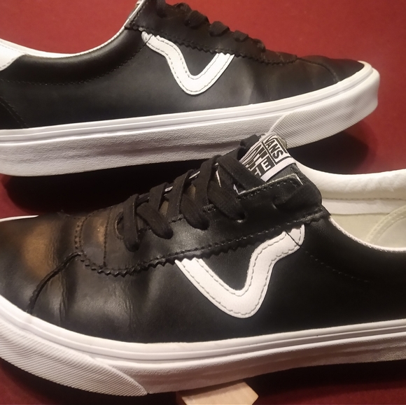 Vans OTW Black Leather Low • Men's 8.5 • Smooth - Picture 7 of 10